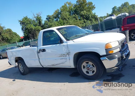 2002 GMC Sierra 1500 Standard из США, поврежденный, VIN 1GTEC14W52Z319524